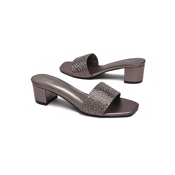 Embellished HL 159 Square Toe Sandal