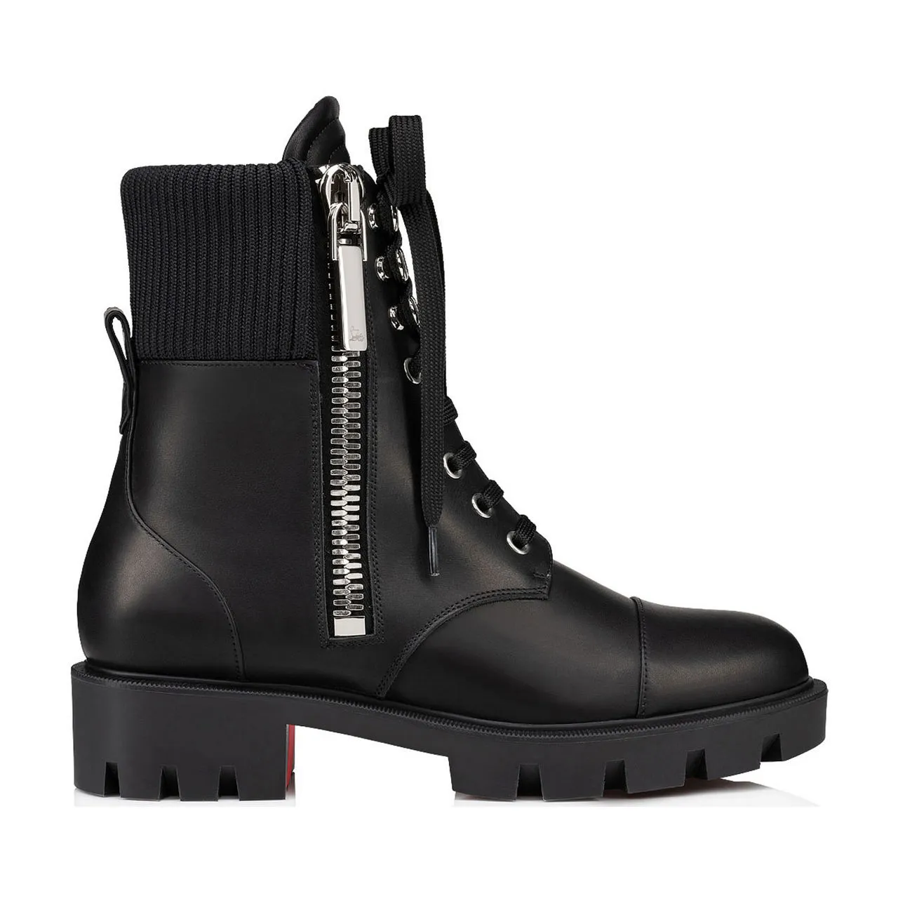 En Hiver Lug Biker Boots - Black