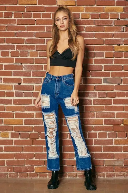 EVI Torn Jeans