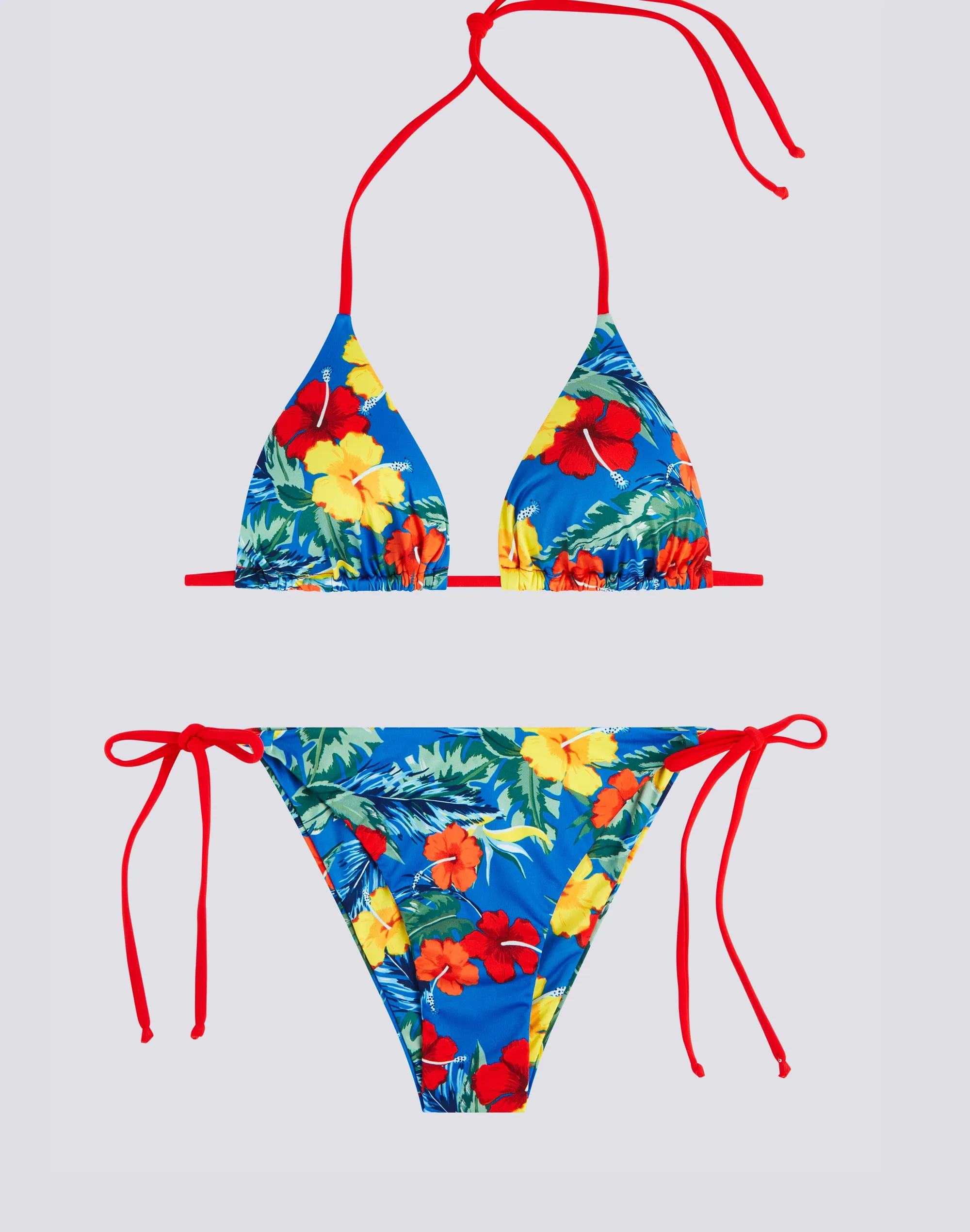 Floral masterpiece print bikini