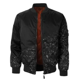 Space Clean Bomber Jacket