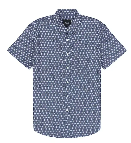 Geo Diamond Short Sleeve Shirt by Rails Fairfax