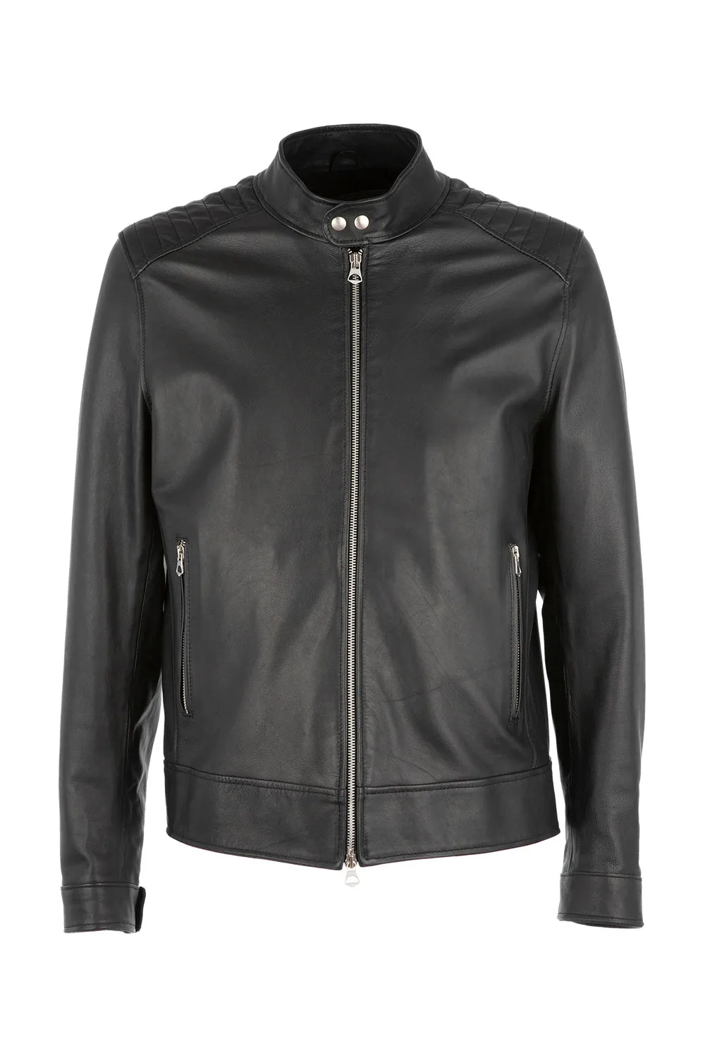 Biker Jacket with Back Fringes