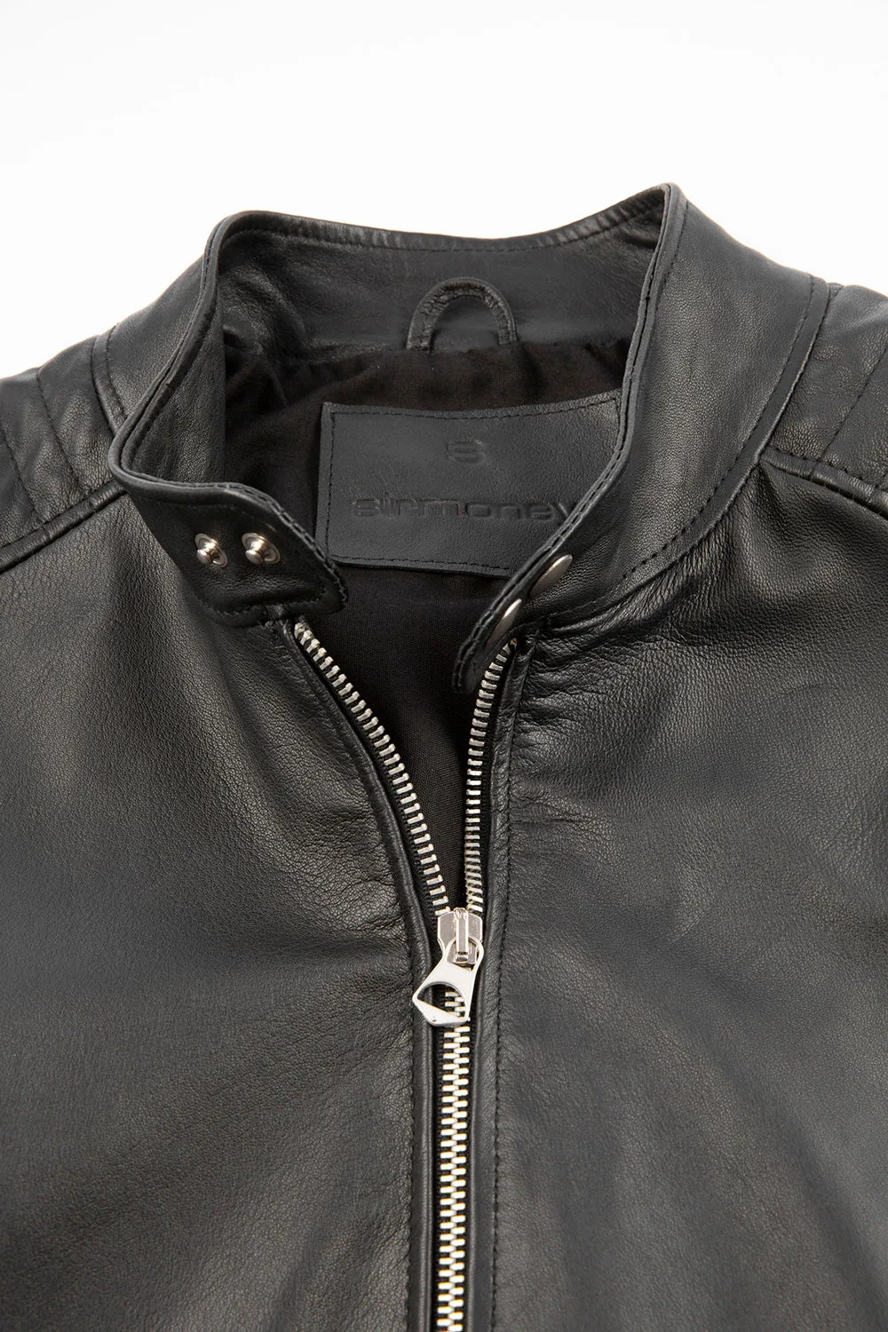 Biker Jacket with Back Fringes