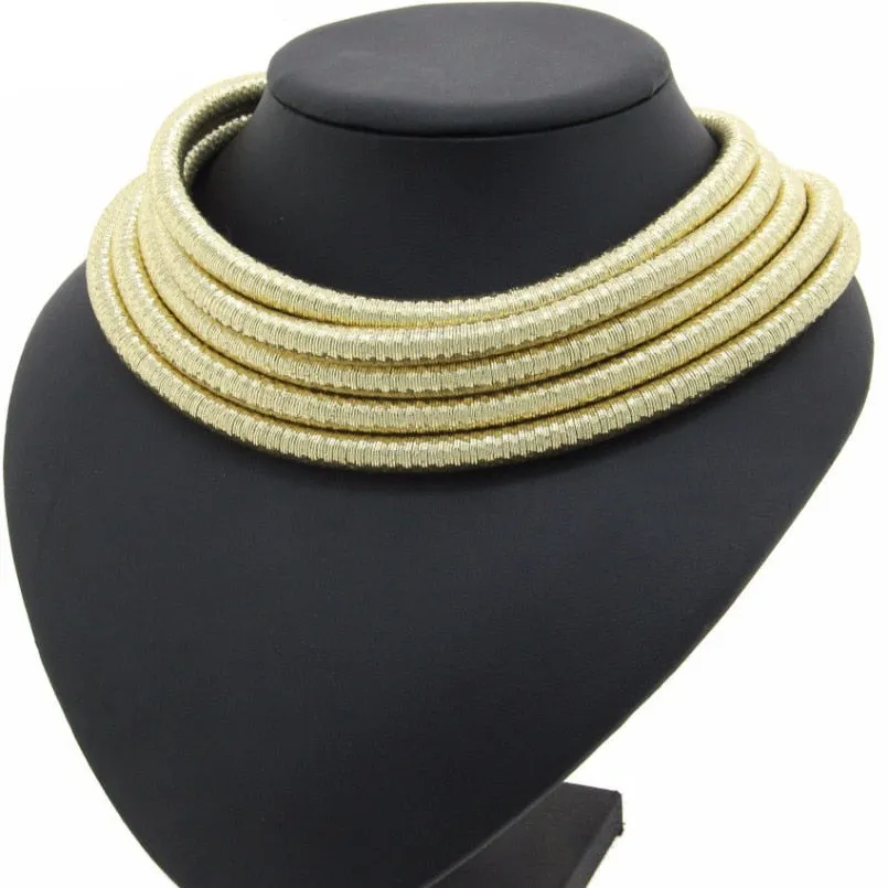 Khatamaran Choker Necklace (4 Colors)