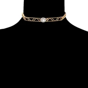 Stone Gold Chain Choker