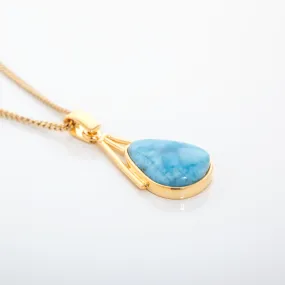 Gold Vermeil Pendant featuring Kristin