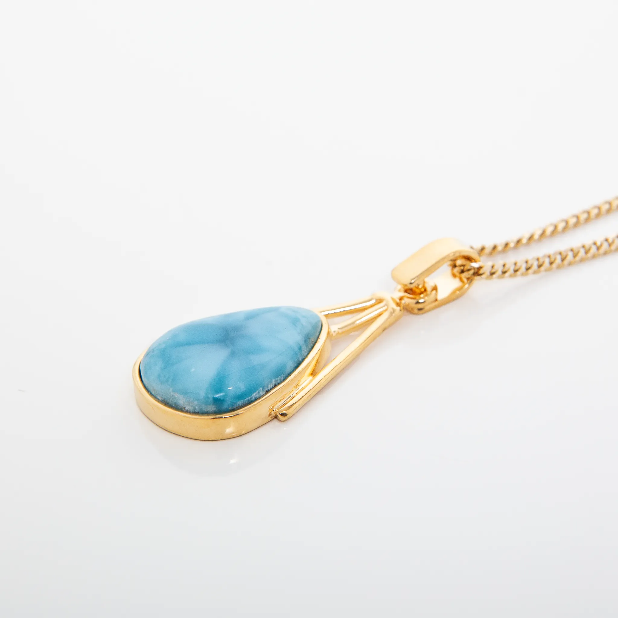 Gold Vermeil Pendant featuring Kristin