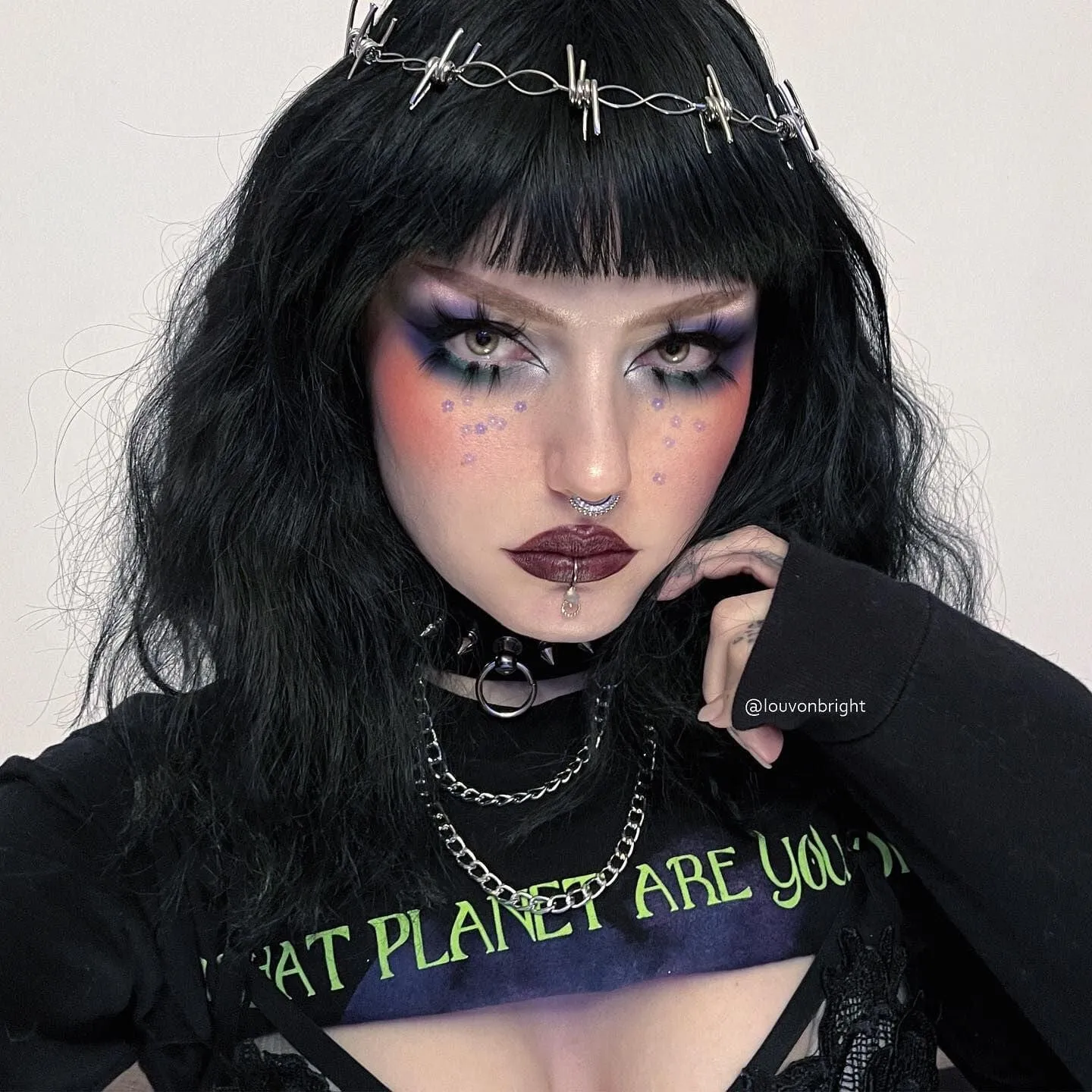 Gothic Inspired Rivet Chokers