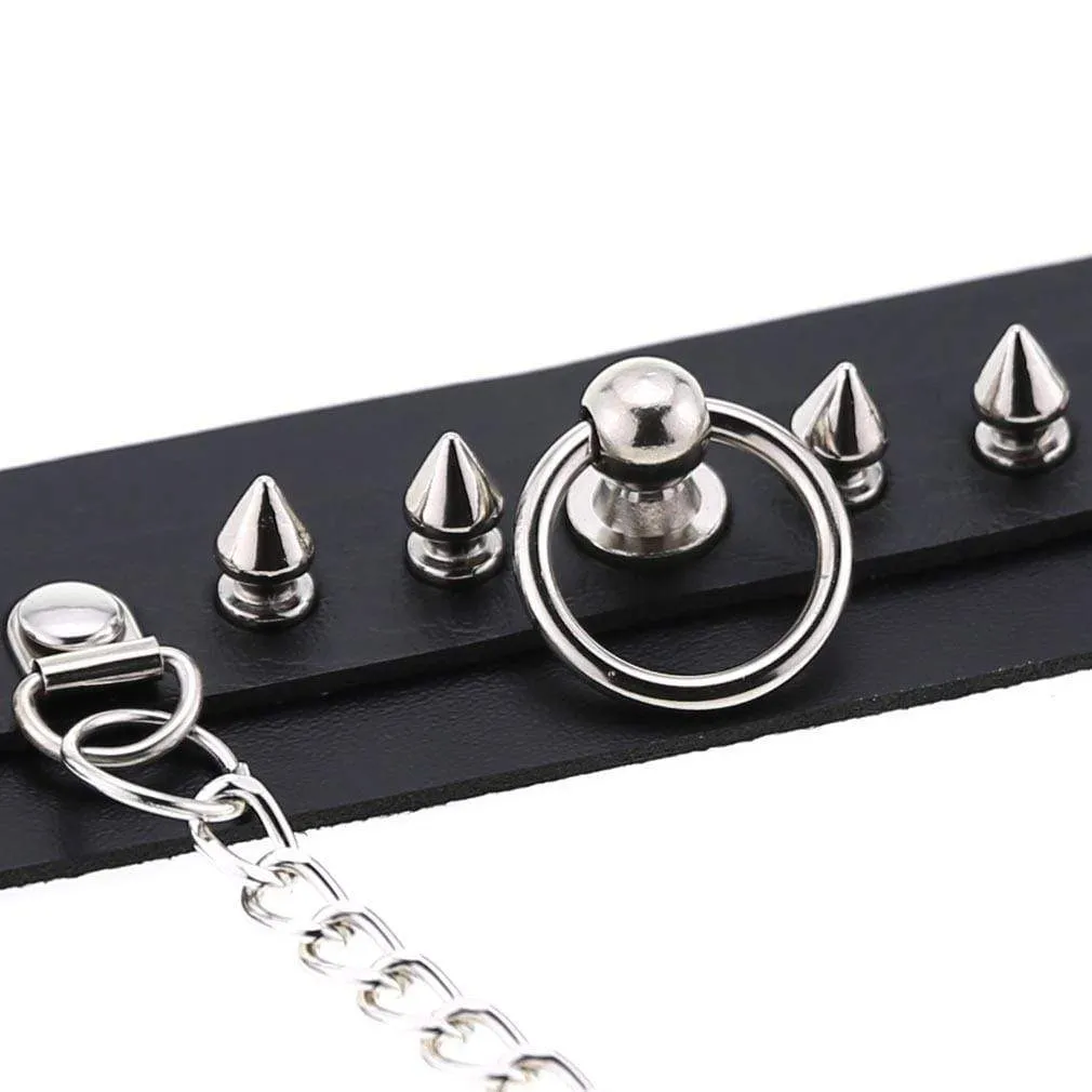 Gothic Inspired Rivet Chokers