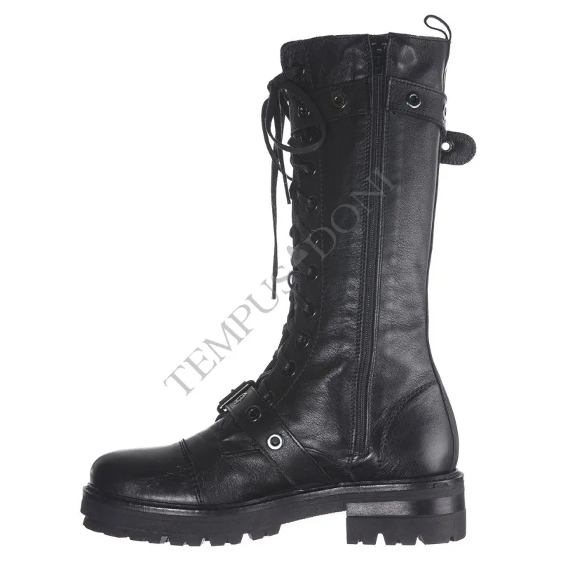 Grace Kelly High Biker Style Boot 9657 - Grace Kelly by Emanuela Passeri - Tempus Doni