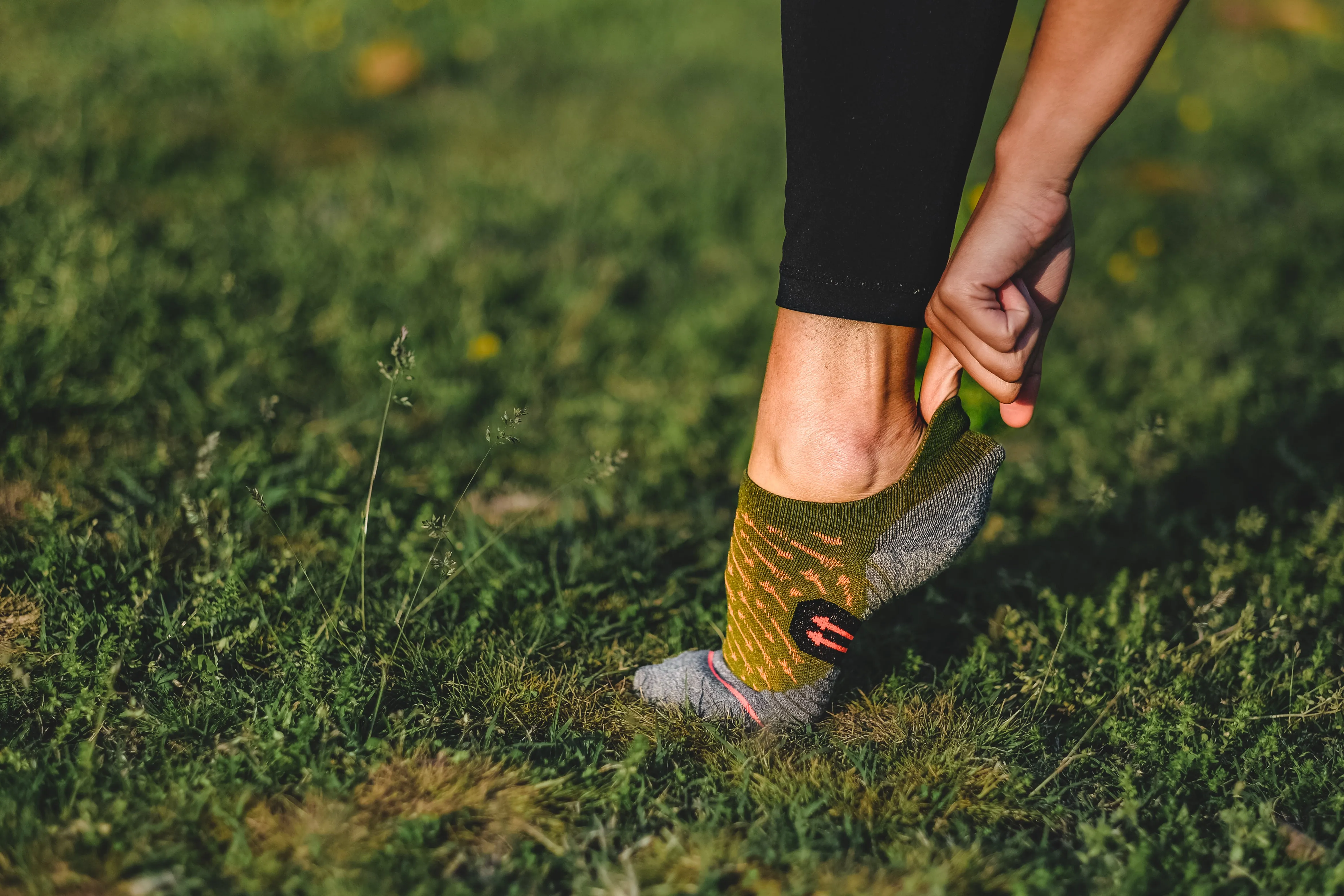 Neon Green Ankle Leggings