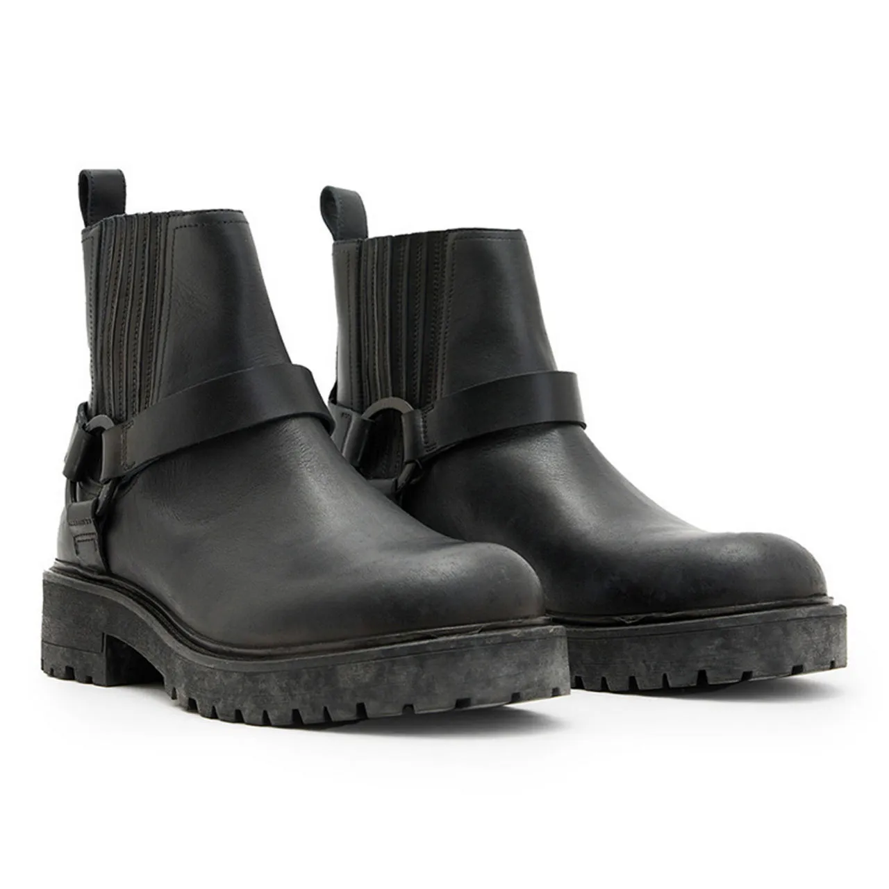 Hank Biker Boots - Black