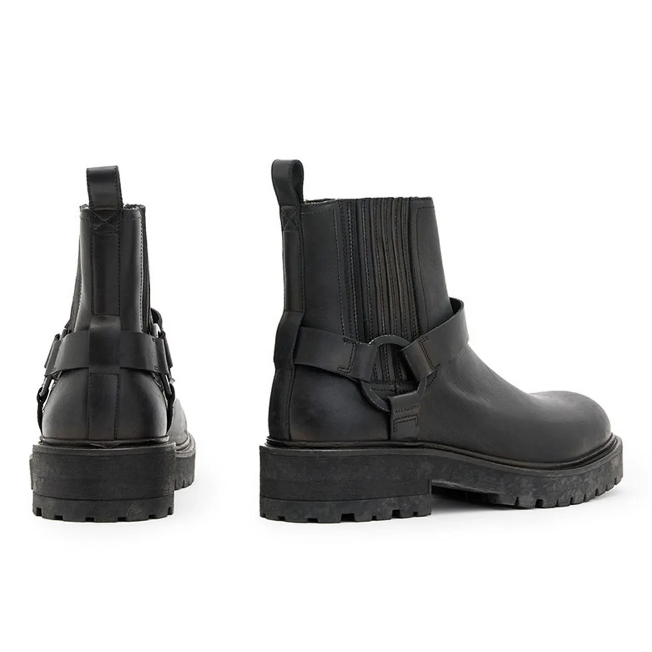 Hank Biker Boots - Black