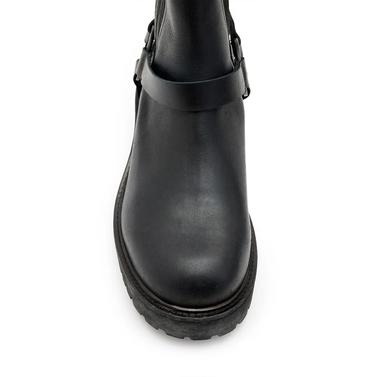 Hank Biker Boots - Black