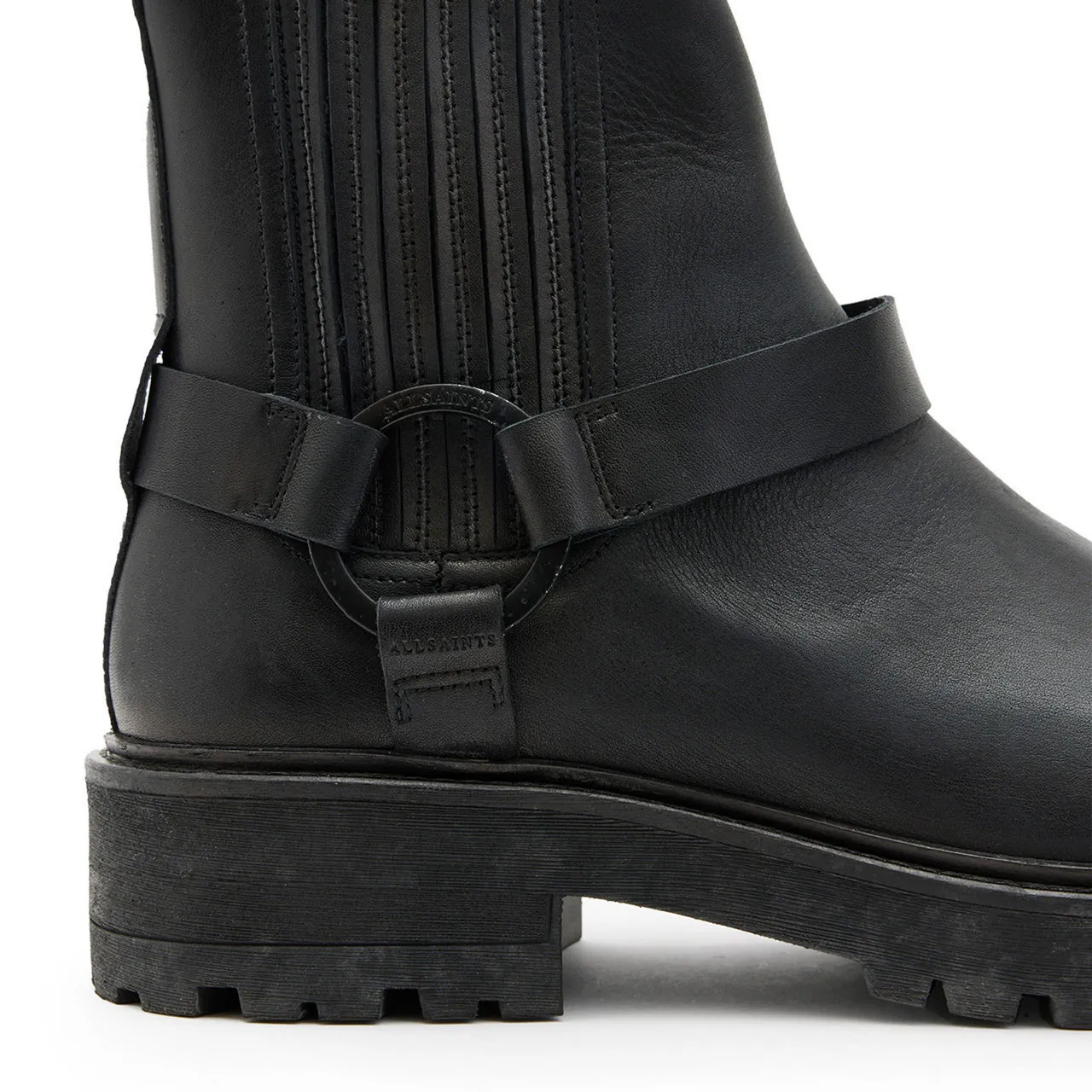 Hank Biker Boots - Black