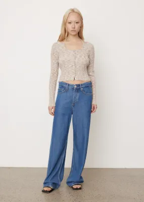 Incu Collection Hailey Space Dye Top Knitwear