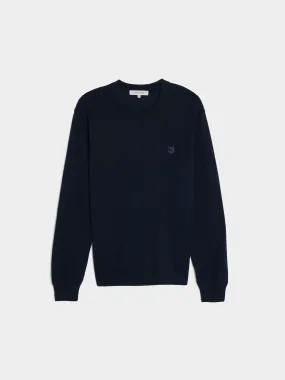 Ink Blue Fox Head Jumper