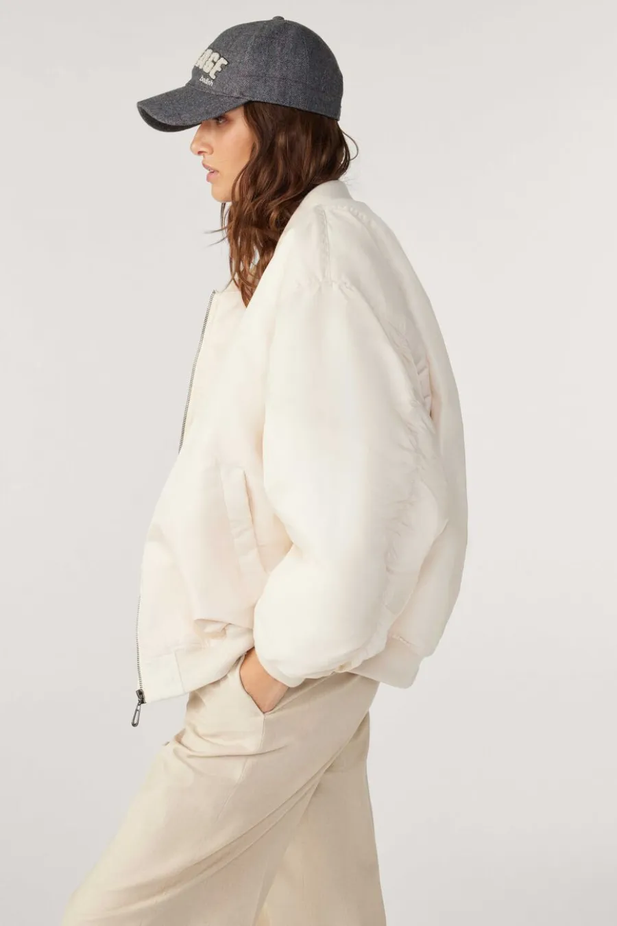 Ivory Jacket Ba&sh Rue