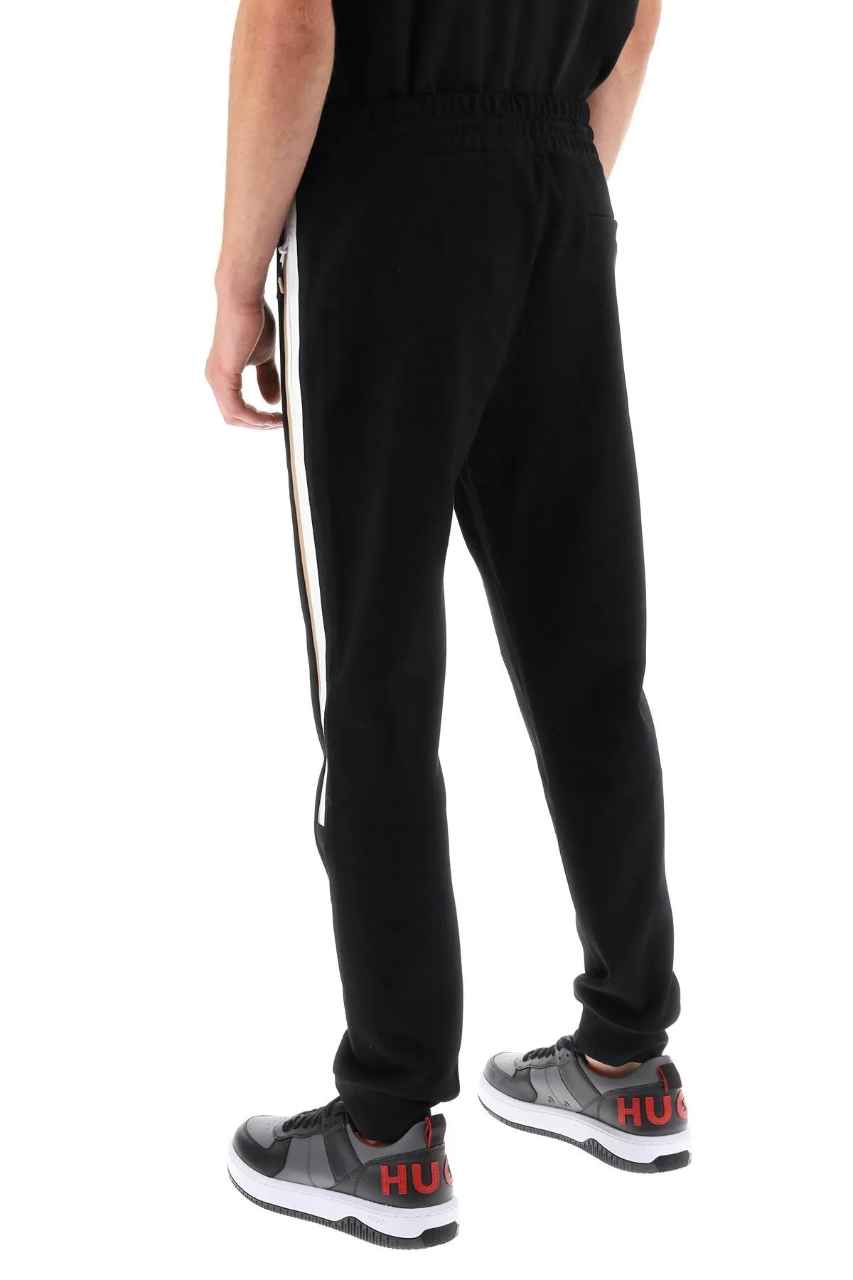 Joggers Featuring Two-Tone Side Bands