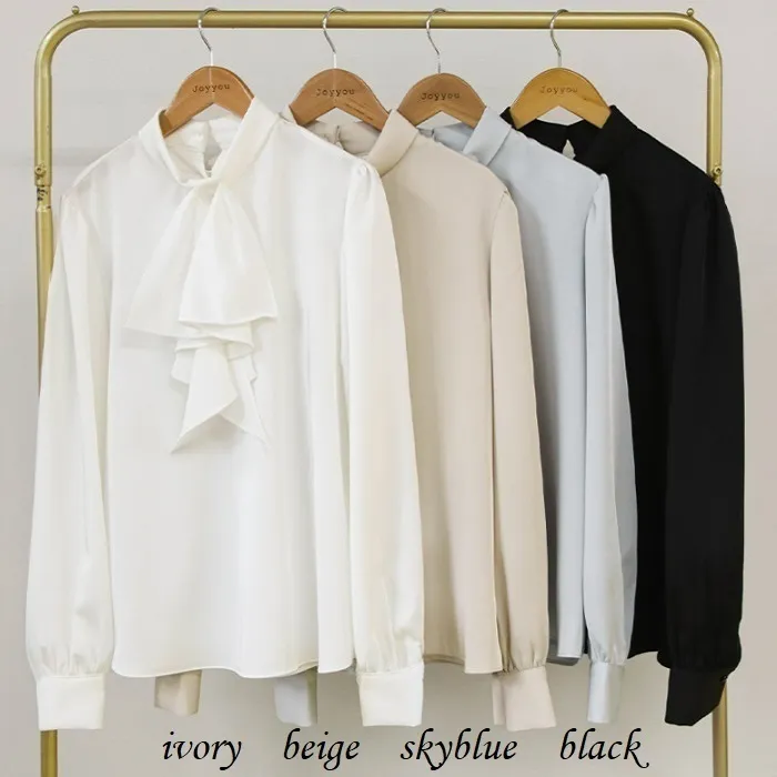 Long Sleeves Plain Party Office Elegant