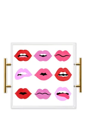 Large Pucker Up Tray