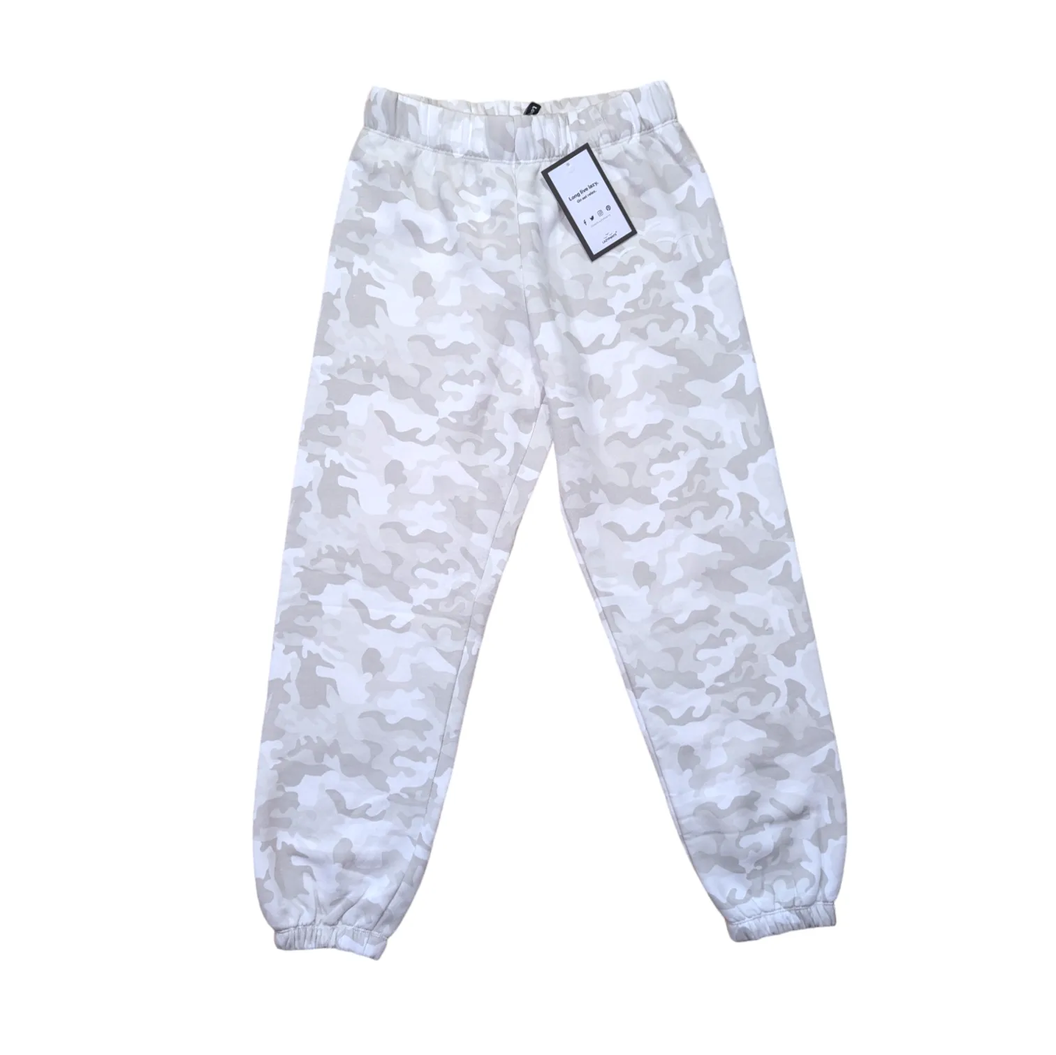 White Camo Sweatpants