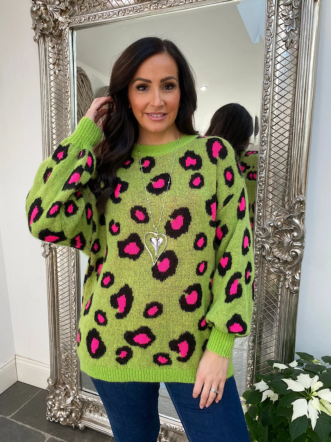 Leopard Print Aubrey Jumper