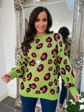 Leopard Print Aubrey Jumper