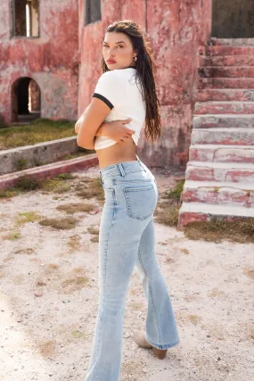 Vintage High-Rise Flare Jeans