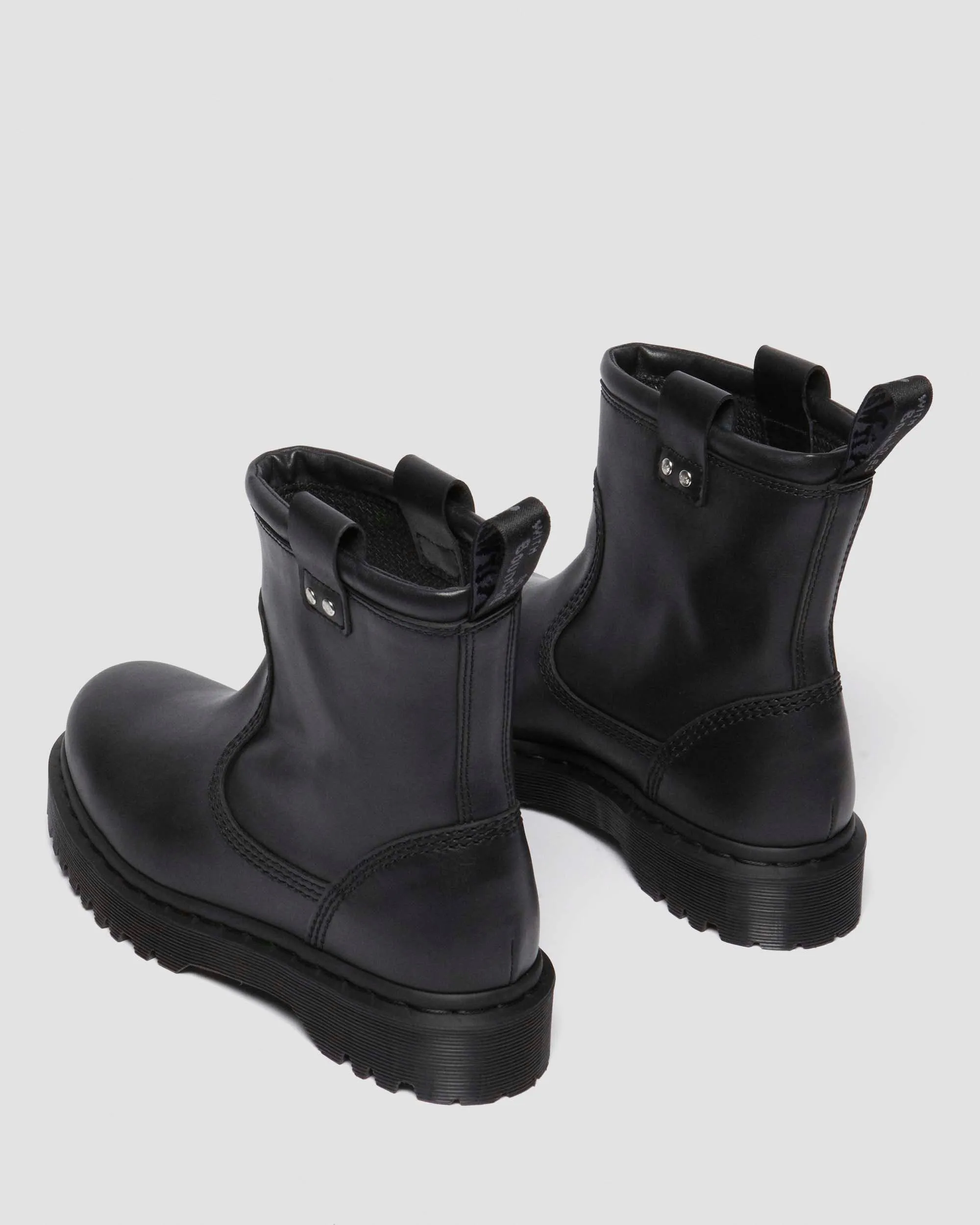 Anistone Leather Biker Boots