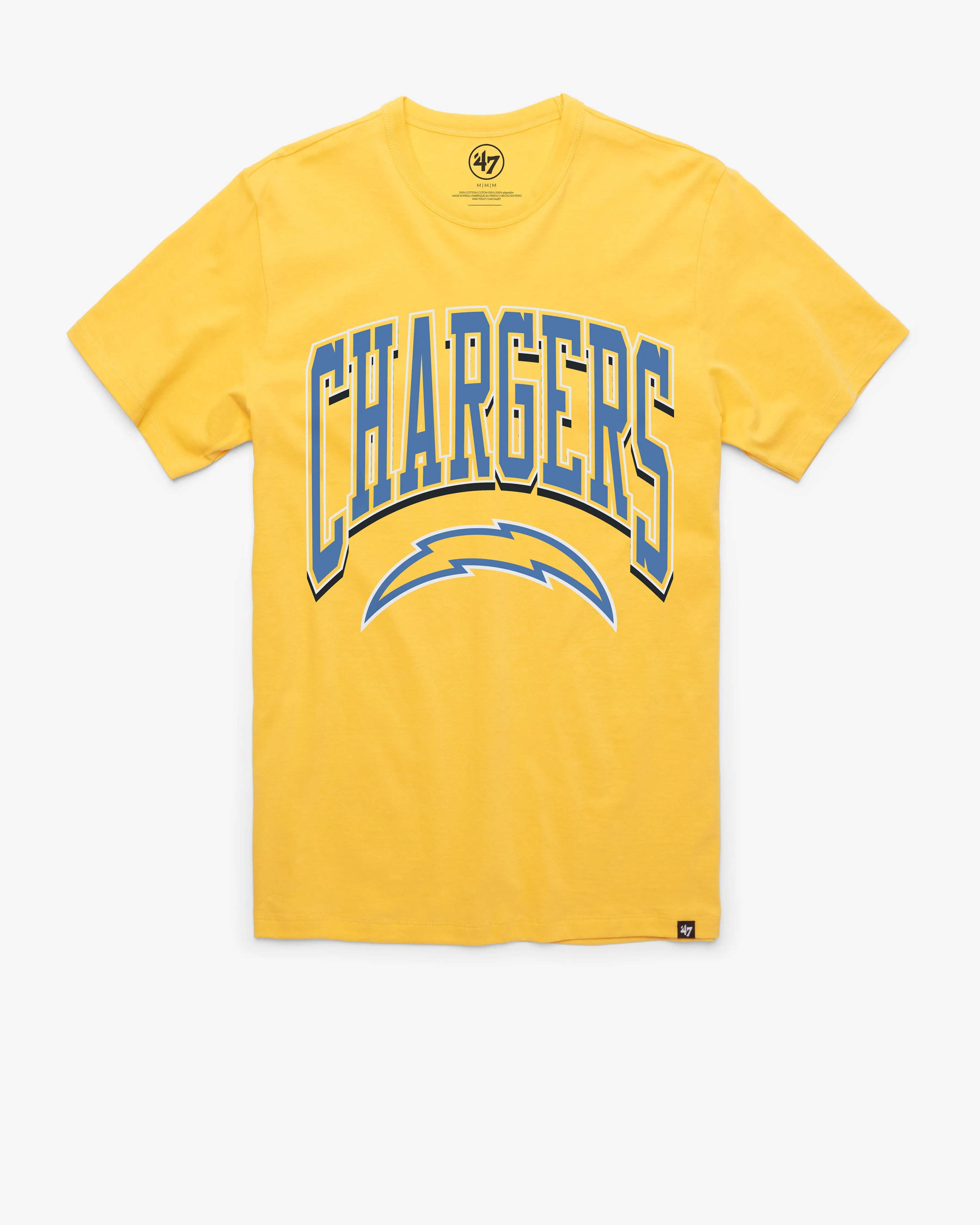 Los Angeles Chargers Walk Tall '47 Franklin Tee