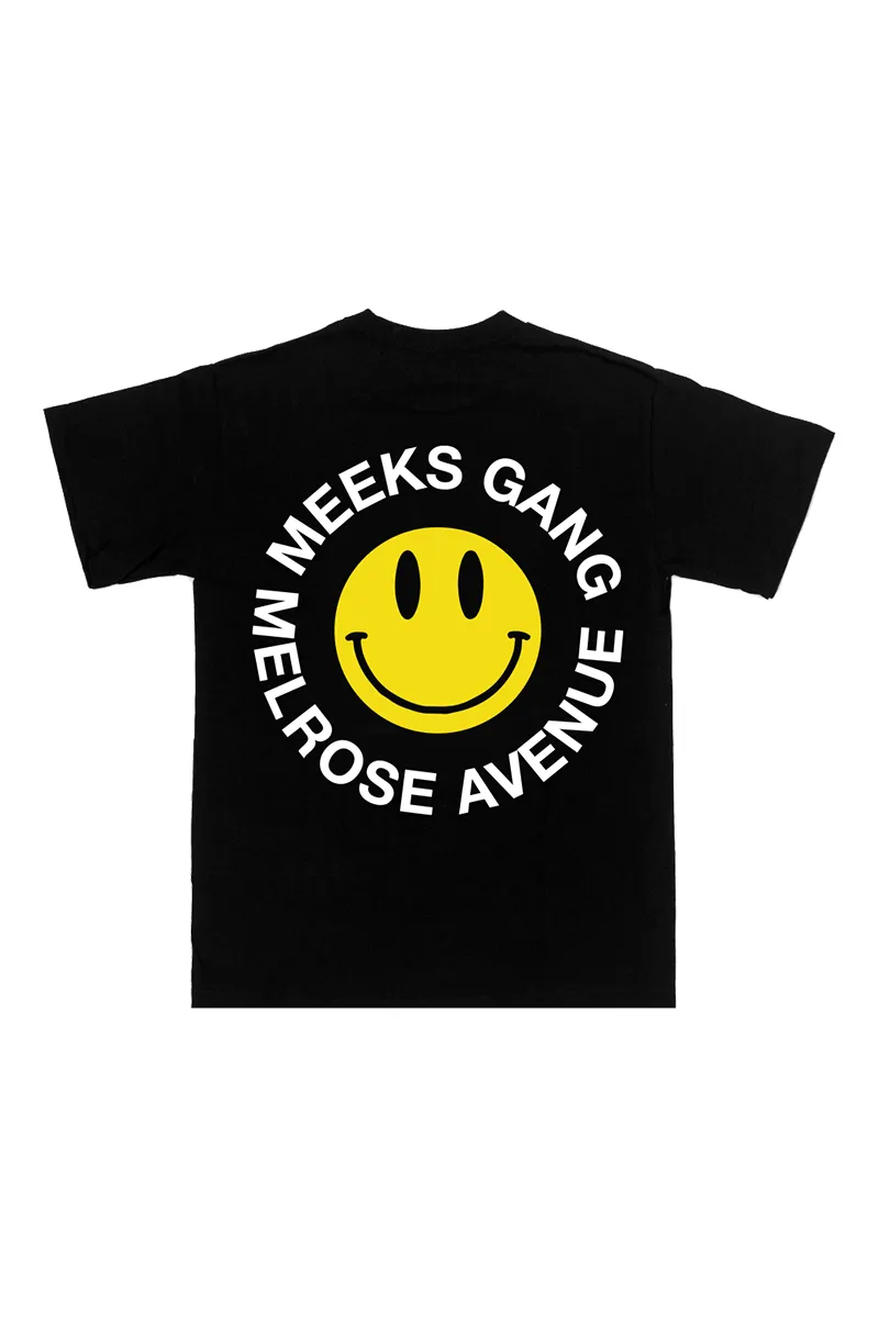 Black Melrose Ave Tee