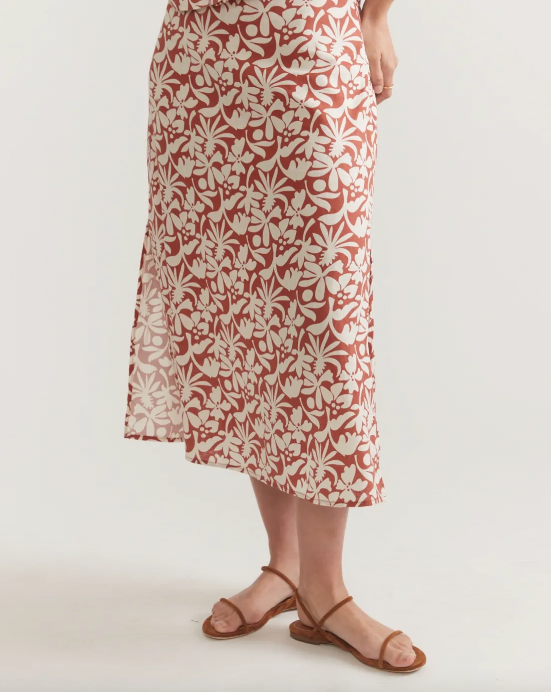 Ryan Midi Slip Skirt by Marine Layer