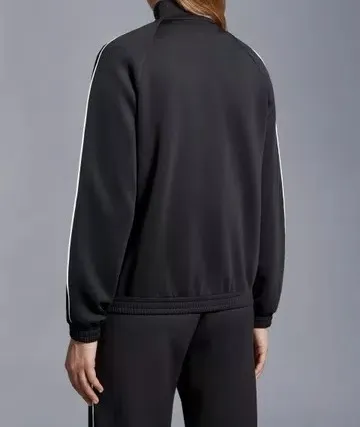 MONCLER Neoprene Zip-Up Sweater