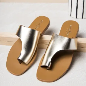 Gold Abhigita Mules