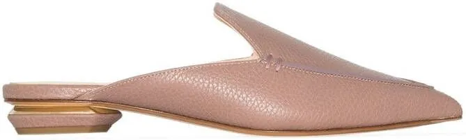 Pink Nicholas Kirkwood BEYA Flat Mules 18mm