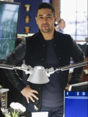 Nick Torres NCIS Black Bomber Jacket