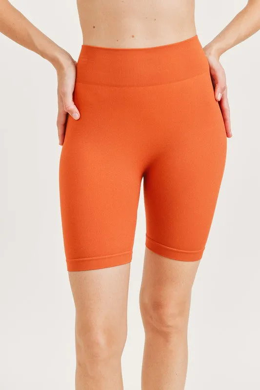 Unisex Seamless Biker Shorts