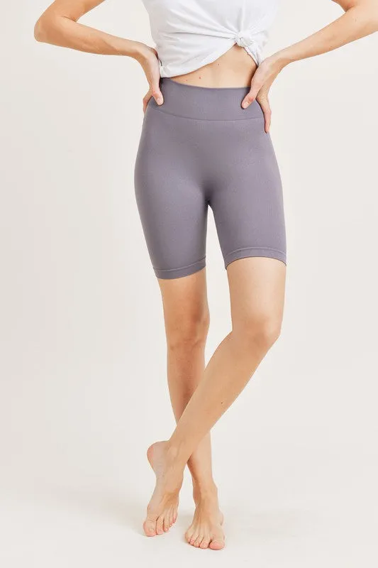 Unisex Seamless Biker Shorts