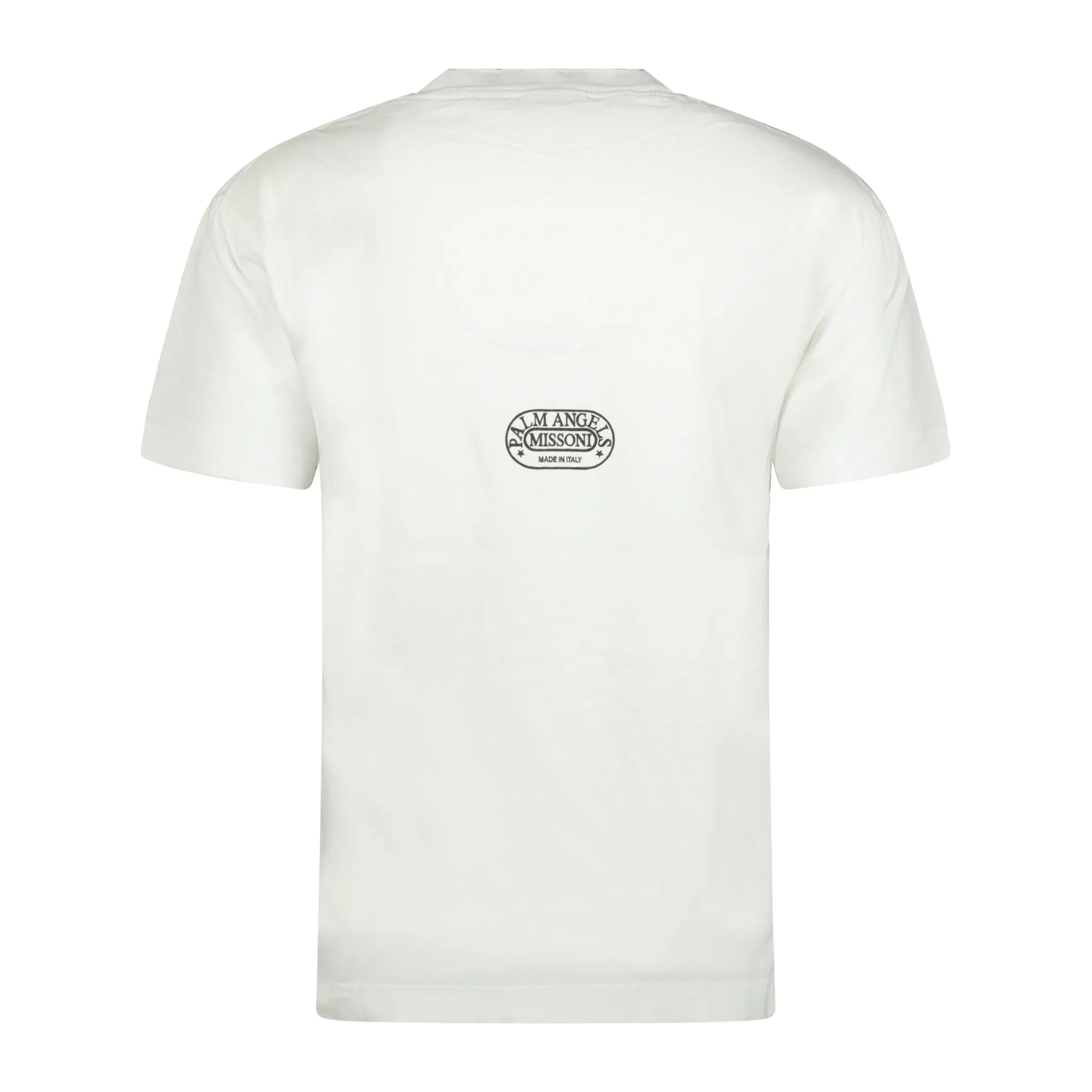 White PALM ANGELS X Melting Logo Tee