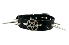 Spike Pentagram Necklace