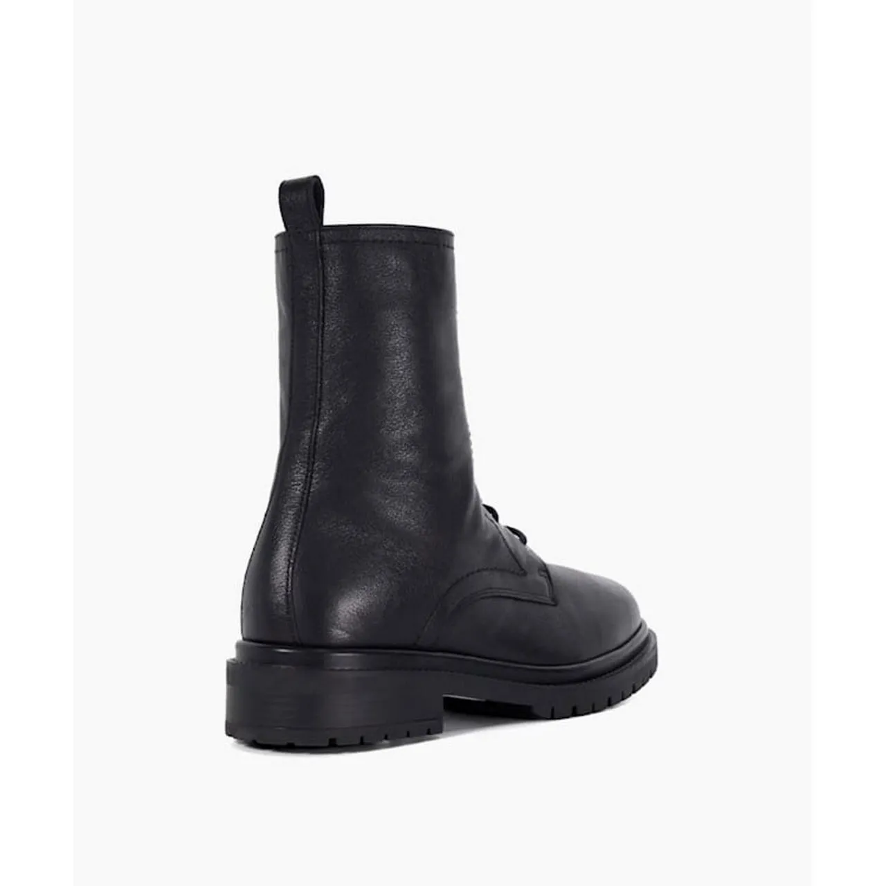 Prestonne Leather Biker Boots - Black