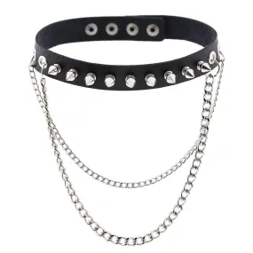 Punk Style Rivet Chokers