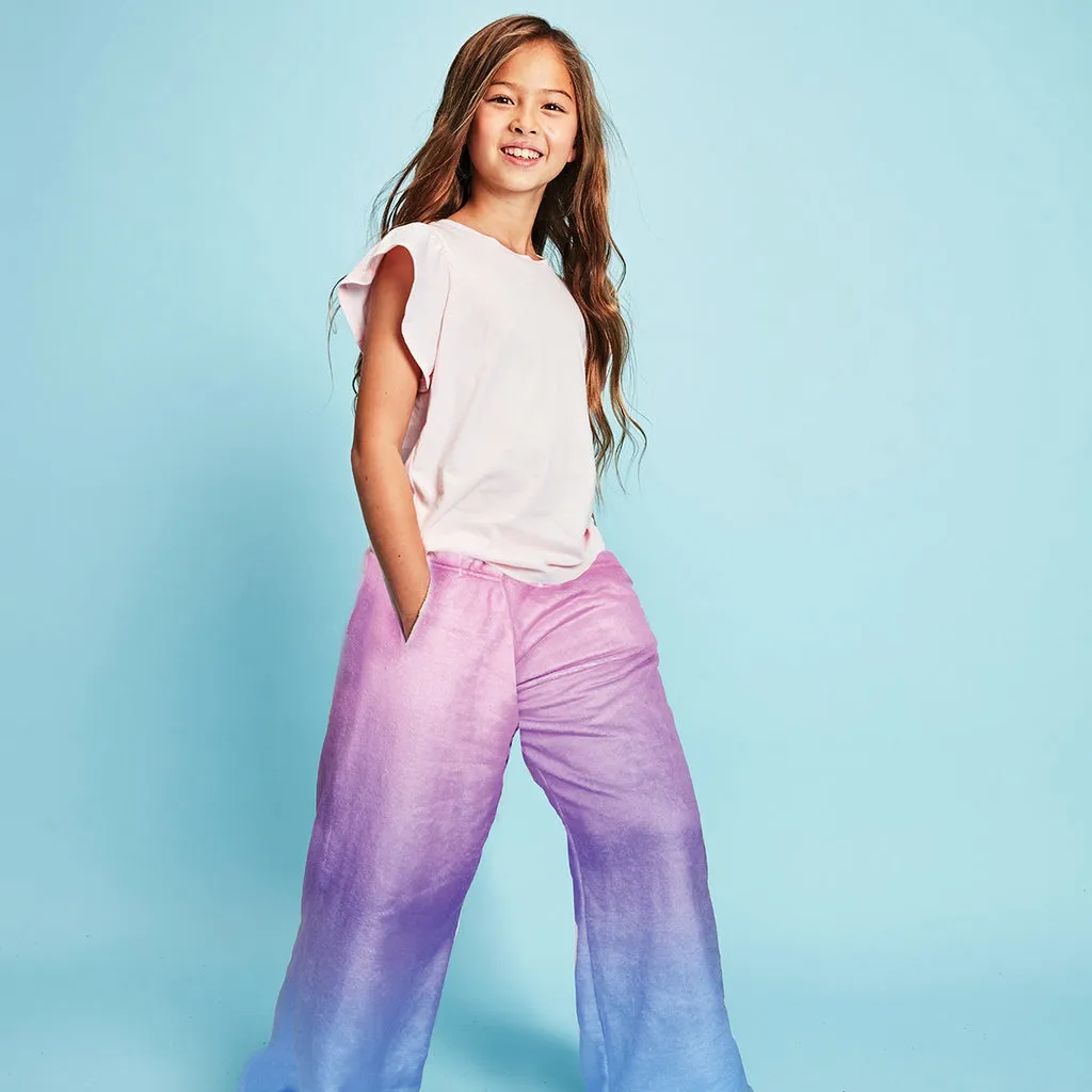 Plush Pant in Purple Ombre