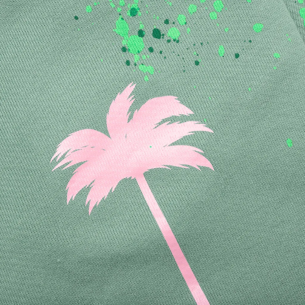 PXP Green/Pink Painted Sweatpants