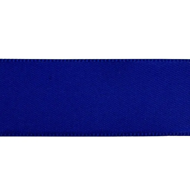 Royal Blue Satin Ribbon, 7/8 Inch Width, Sold per Foot