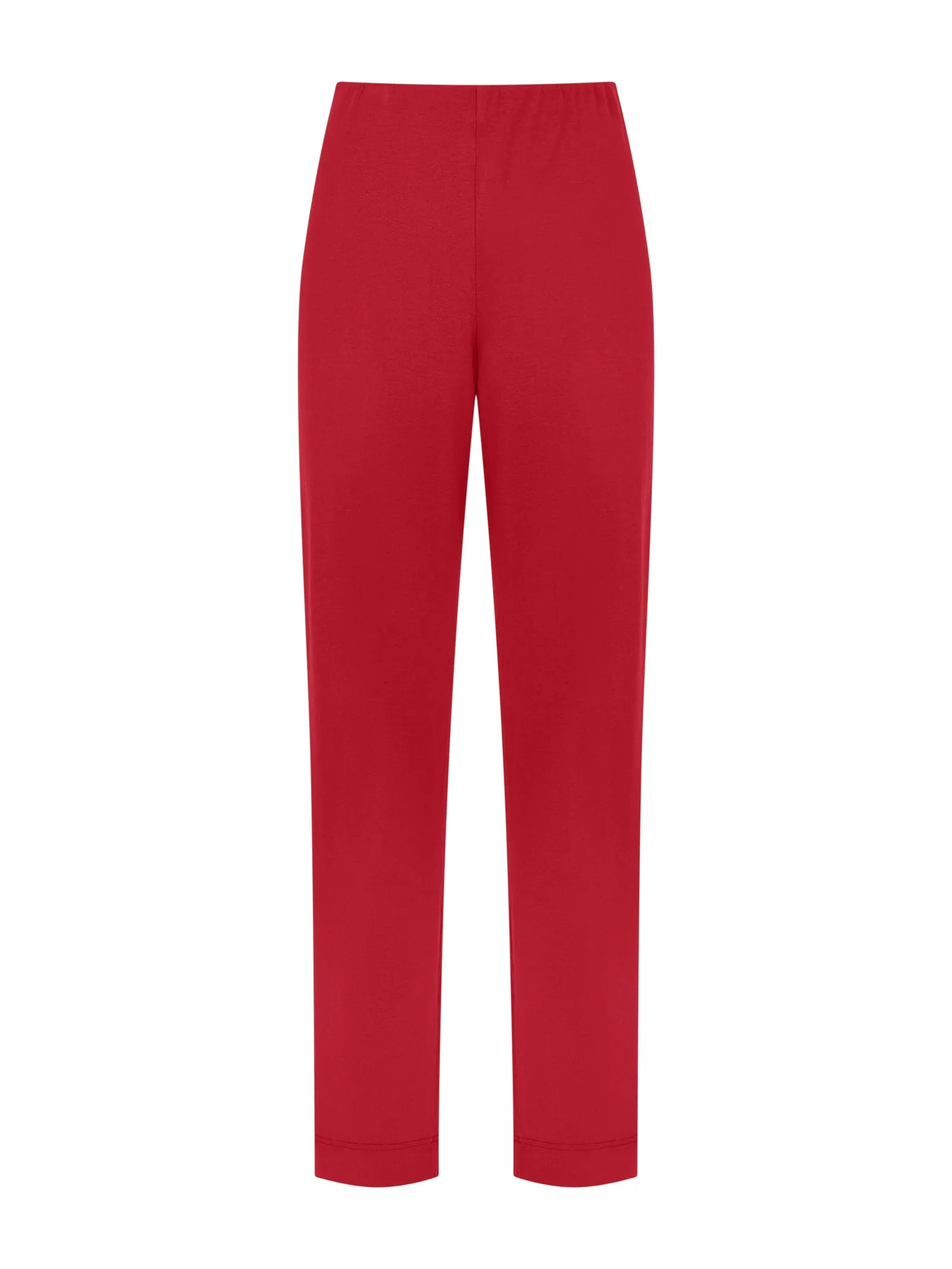 Viscose Crêpe Jersey Trousers - Salsa