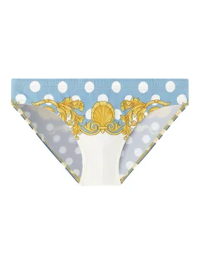 Baroque Seashell Swim Slip