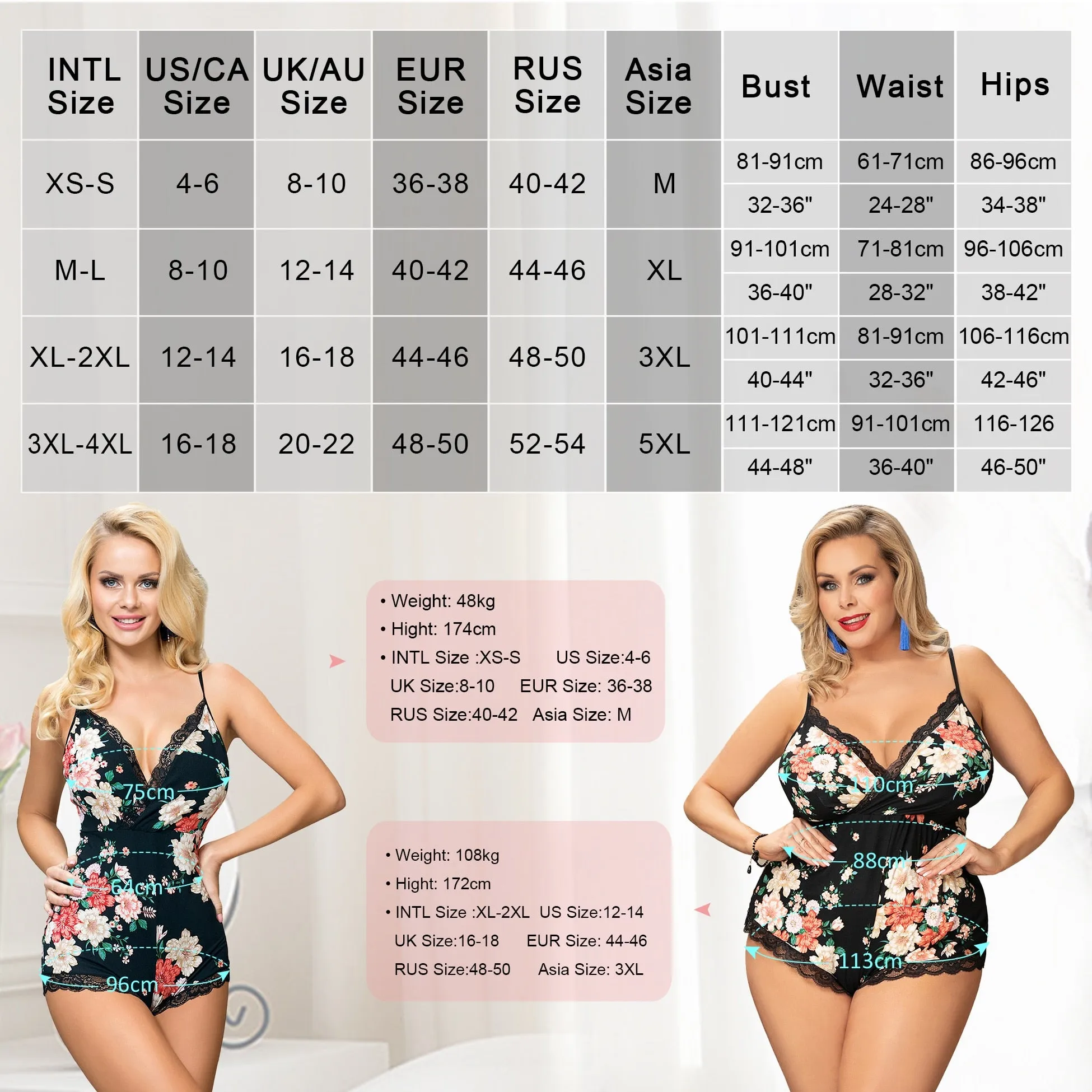 Sexy Sleeveless Deep V Neck Printed Bodycon Bodysuit for Women